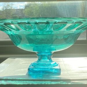 Beautiful Spanish Glass Bowl
